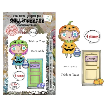 Aall and Create – A7 Stamp Sets More Candy by Janet Klein