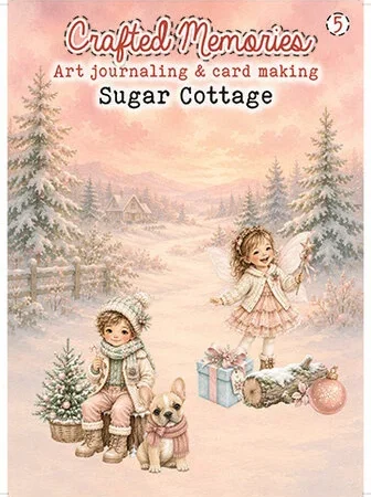 Creatief Art - Sugar Cottage Art Journaling Book Crafted Memories