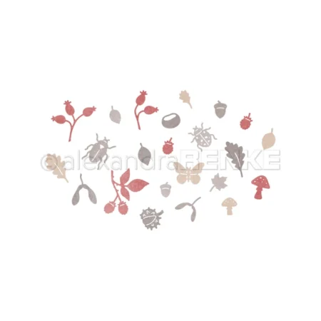 alexandra RENKE - Troquel Confeti de otoño