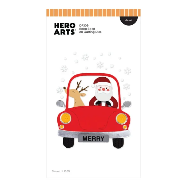Hero Arts - Whimsical Wheels Die Set Beep Beep