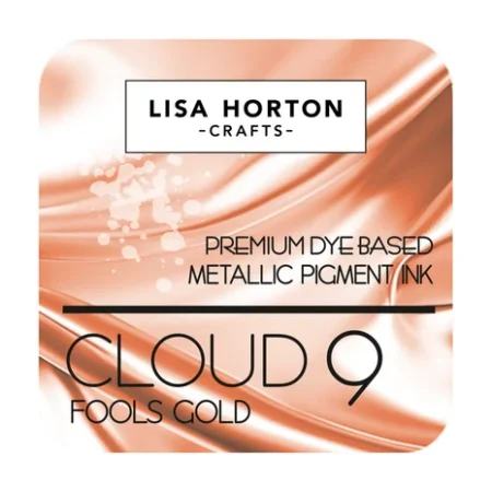 Lisa Horton Crafts - Cloud 9 Metallic Ink Pad Fool Gold