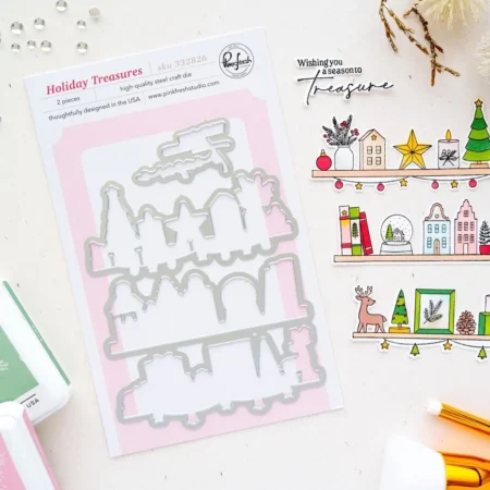 Pinkfresh Studio - Season of Wonder Die Holiday Treasures by Inna Moreva