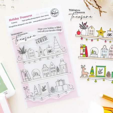 Pinkfresh Studio - Season of Wonder Stamp Holiday Treasures by Inna Moreva