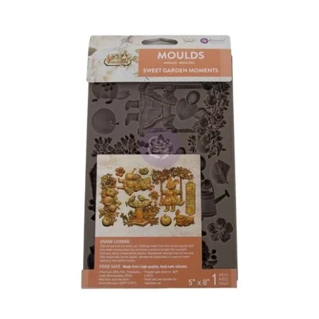 Prima Marketing - Homegrown 5x8 Inch Decor Moulds Sweet Garden by The 3 Girls Tale