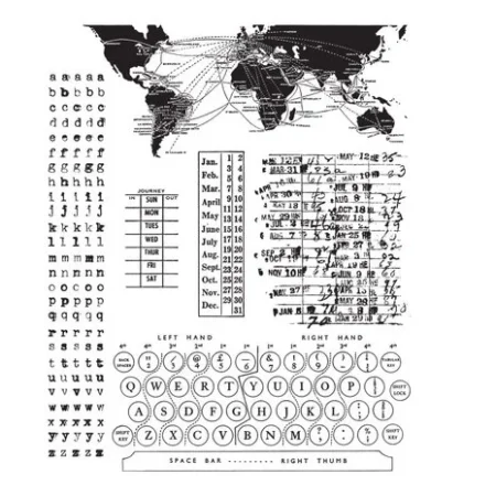 Stampers Anonymous – Documented Tim Holtz Cling Stamps