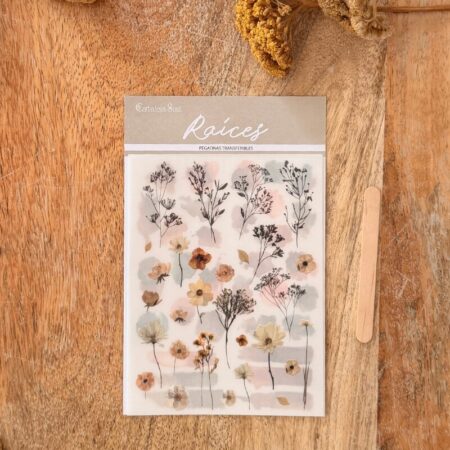 My Lovely Journal - Transferibles Flores – RAICES