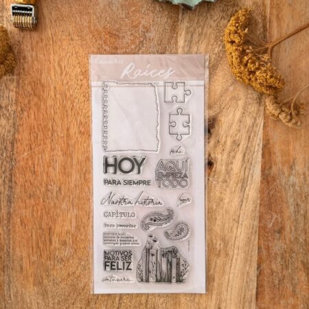 My Lovely Journal - Sello acrílico 11x21cm Historia – RAICES