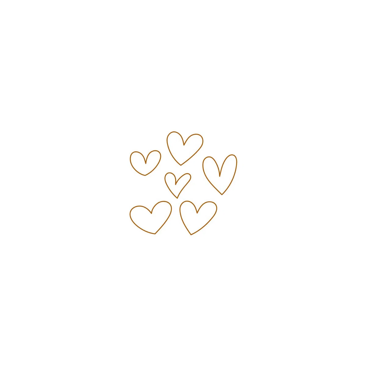 Creative Depot - Troquel Corazones pequeños