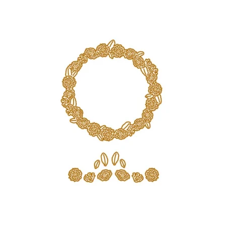 Creative Depot - Troquel Corona de margaritas