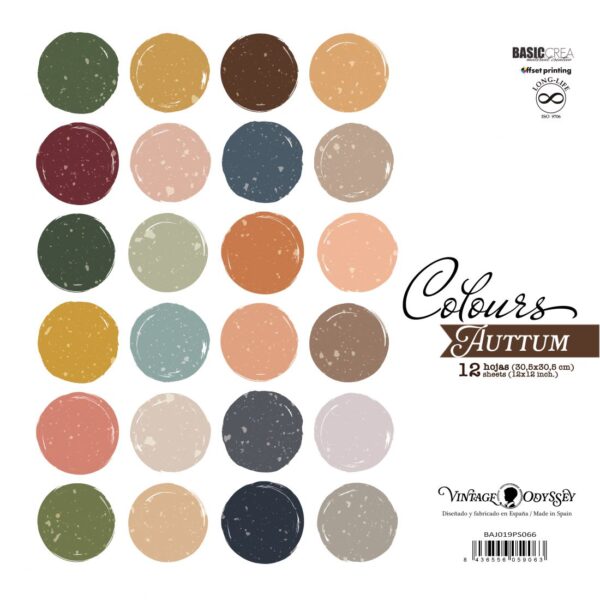 Alberto Juárez – Bloc papeles Colores Otoño