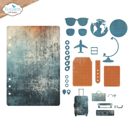 Elizabeth Craft Designs -Rest & Relaxation Die Rounded Travel Page by Everyday Memories