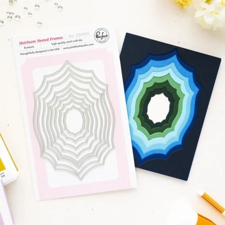 Pinkfresh Studio - Troquel Marcos anidados - The Simple Things - de Inna Moreva