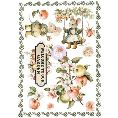 Prima Marketing - Homegrown A4 Transfer by The 3 Girls Tale