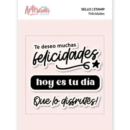 Artesana Taller - Sello Felicidades