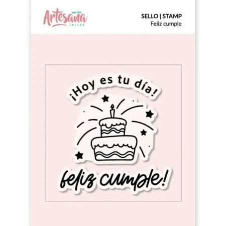 Artesana Taller - Sello Feliz cumple