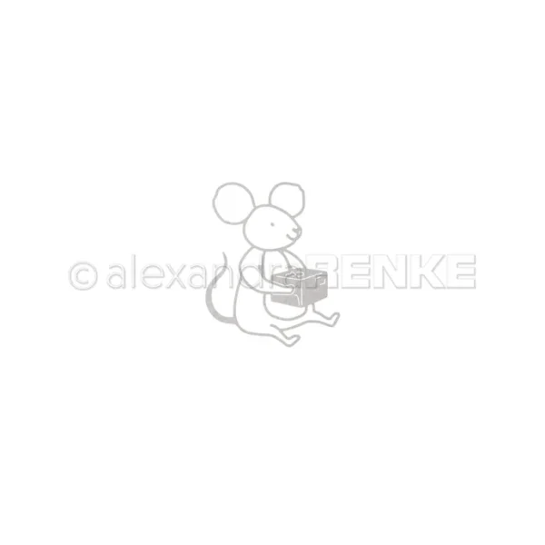 alexandra RENKE - Troquel  ratón 'Outline Parcel Mouse'