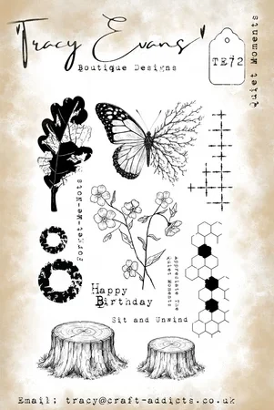 Tracy Evans - Quiet Moments A5 Stamp