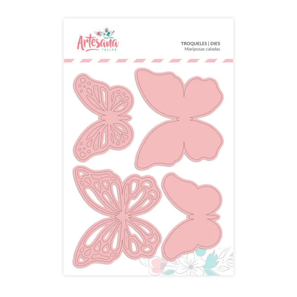 Artesana Taller - Troquel Mariposas caladas