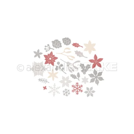 alexandra RENKE - Troquel confeti floral de invierno